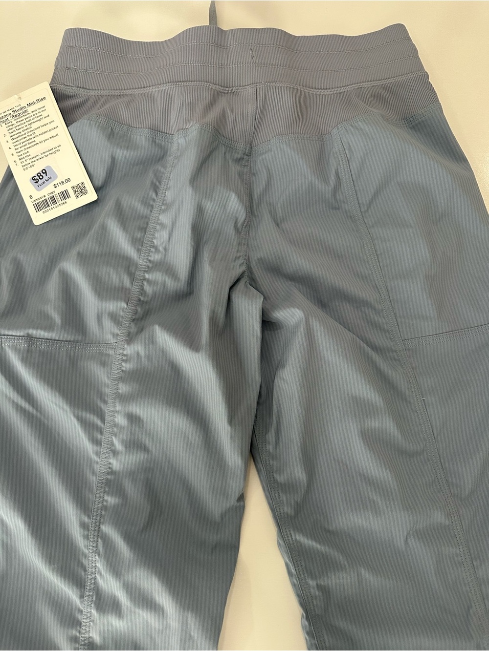 lululemon athletica Light Blue Drawstring Lounge Pants - Picture 8 of 10